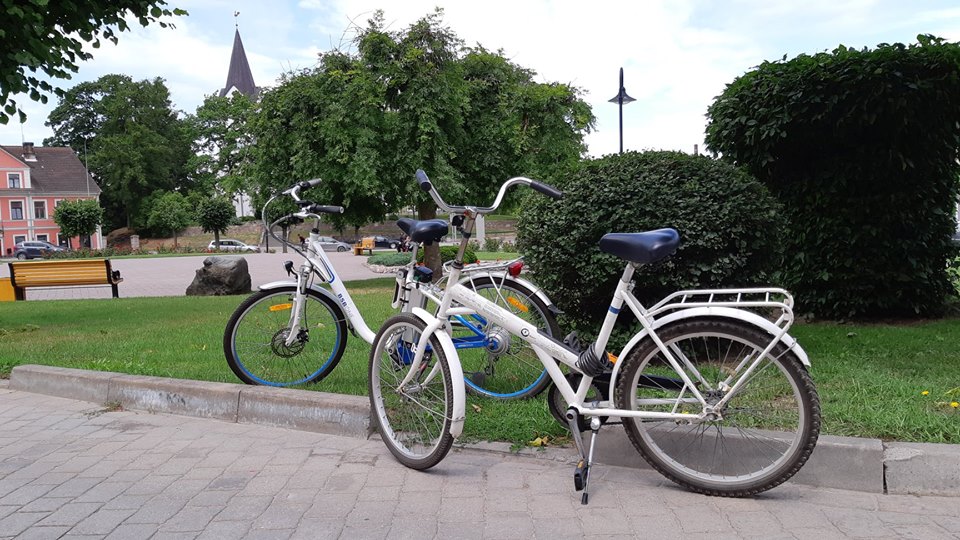 Bicycle rental at Saldus Tourist information centre