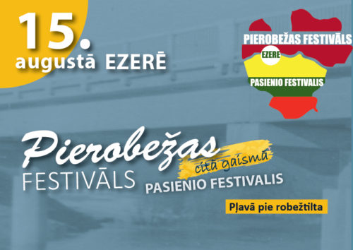 Pierobežas festivāla plakāts